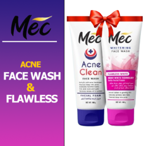 Mec Whitening Face Wash Flawless White + Acne Clean